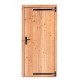 Enkele dichte deur Red class wood 100x205 cm RD